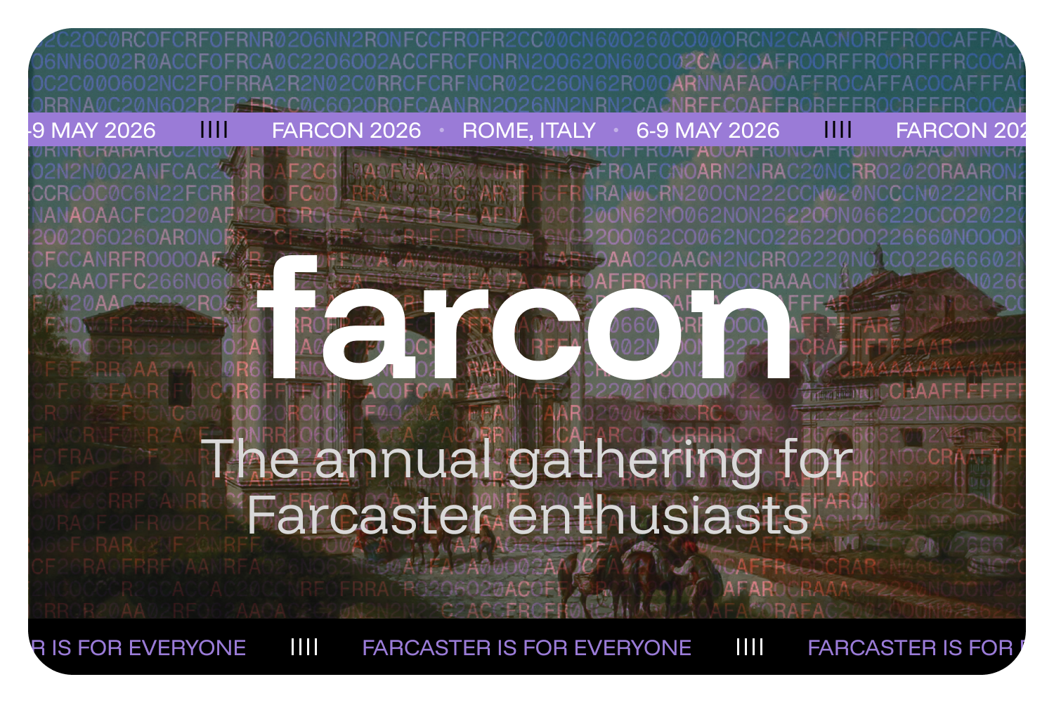 Farcon Rome - Farcaster Mini Apps